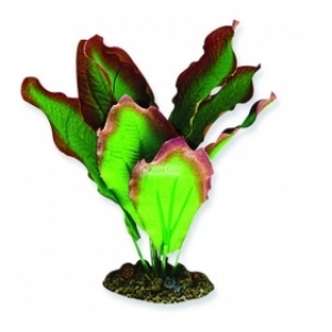 Aqua One Silk Plant 30cm Red/Green Amazon  24121