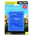 Aqua One Scrub 'N' Clean Glass Cleaning Pad Small