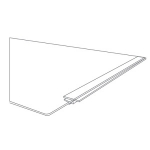 Aqua One Oakstyle 230 Glass Cover Runners 52125-R