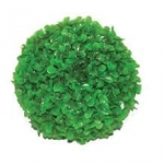 Moss Ball Plastic Plant  Fish Tank coarse Green 18cm