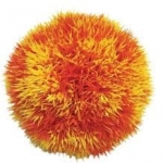 Plastic Plant Moss Orange Ball  Fish Tank 8cm